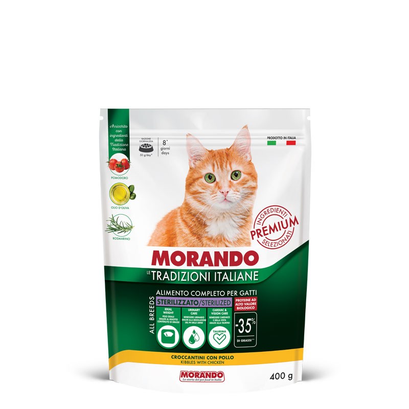LE TRADIZIONI ITALIANE GATTO 400gr - MORANDO