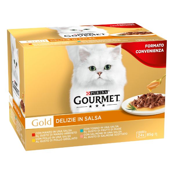 Purina Gourmet Gold Delizie Multipack 24x85g