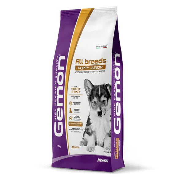 GEMON PUPPY MEDIUM POLLO 3KG