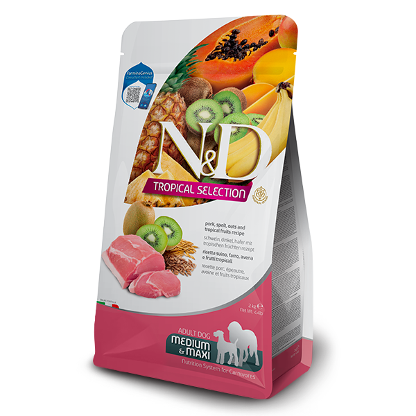 N&D DOG TROPICAL MAIALE ADULT MINI 1,5kg