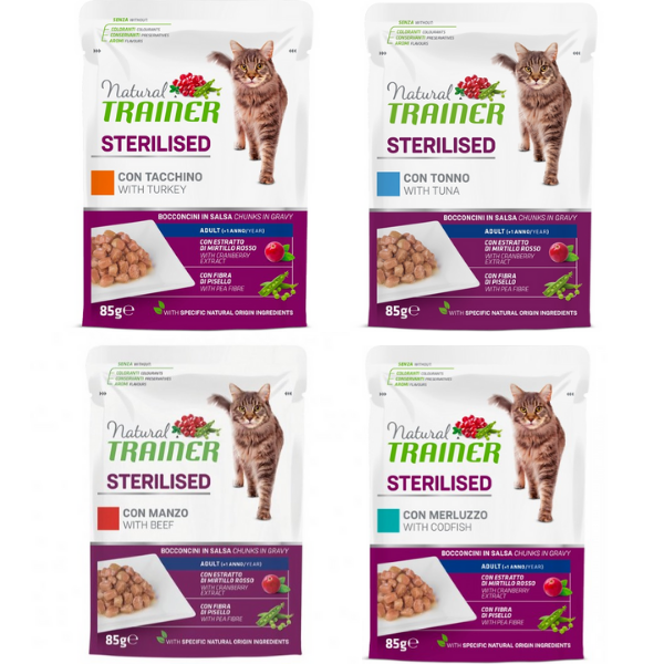 Natural Trainer Buste Gatto 85gr