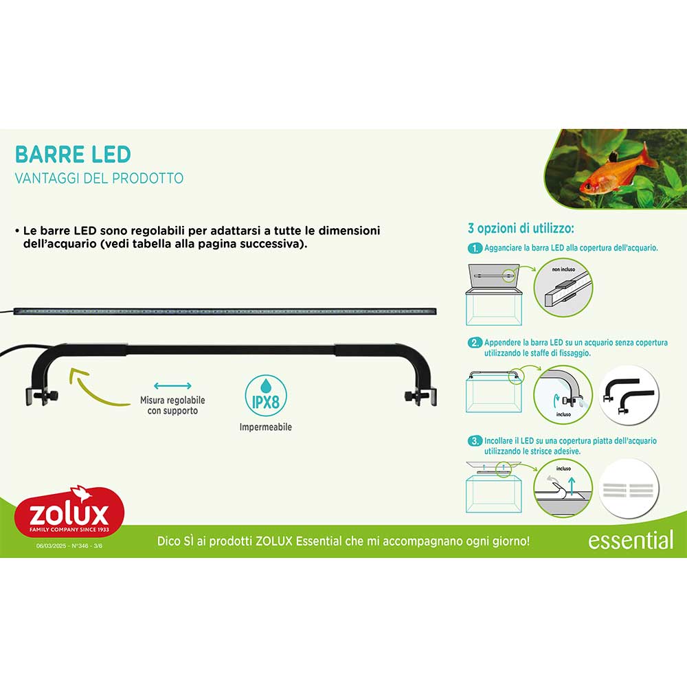ZOLUX BARRA LED TANA