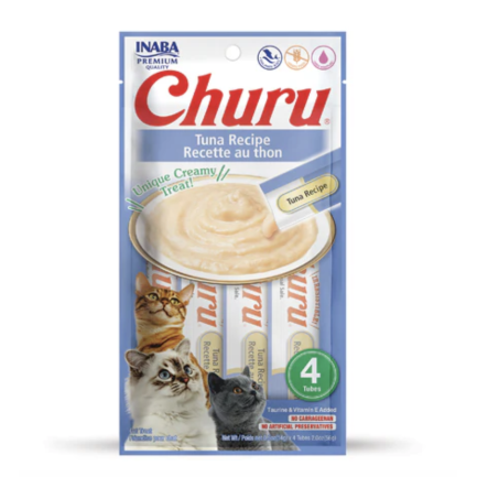 CHURU POPS CAT CREMA SNACK 4X15gr