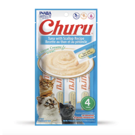 CHURU POPS CAT CREMA SNACK 4X15gr