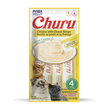CHURU POPS CAT CREMA SNACK 4X15gr