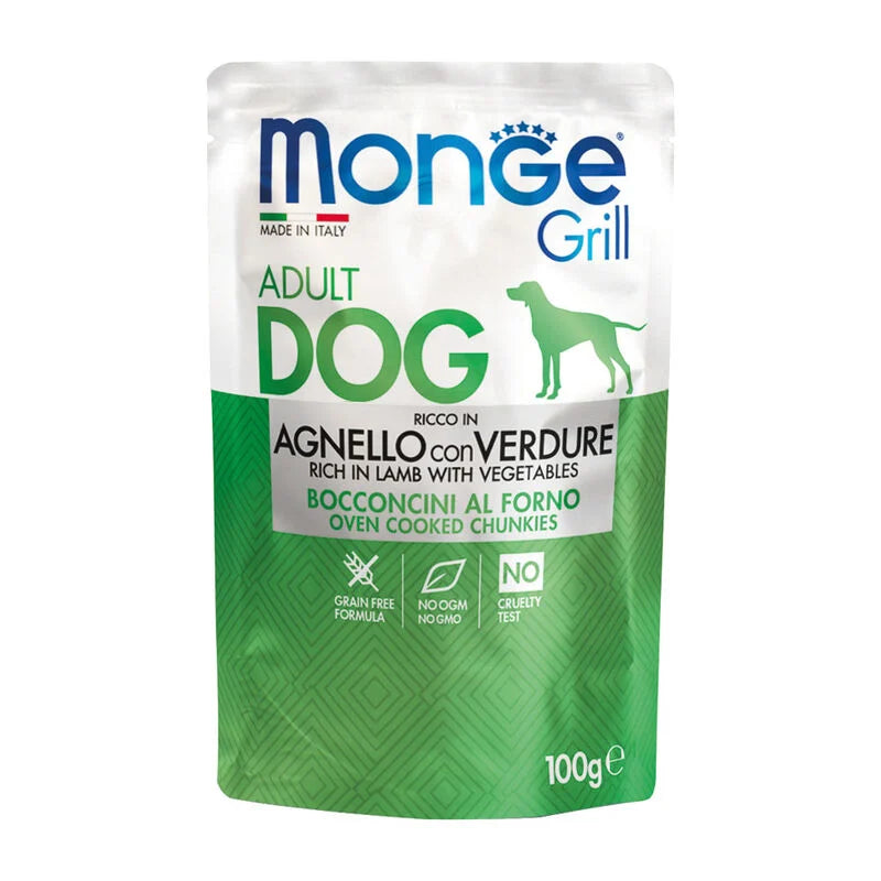 MONGE DOG GRILL 100G