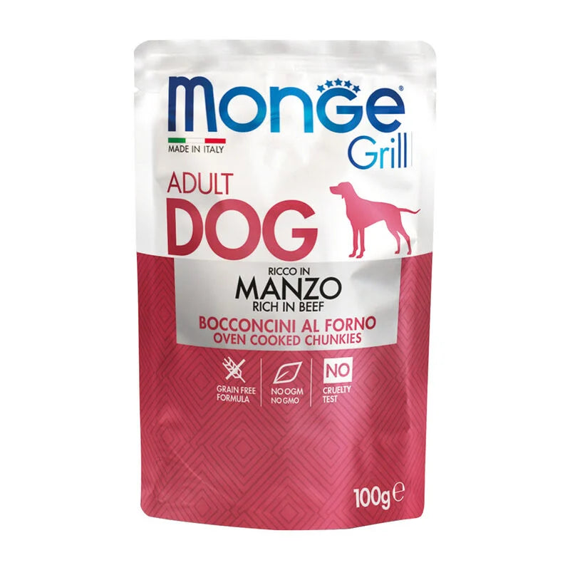 MONGE DOG GRILL 100G