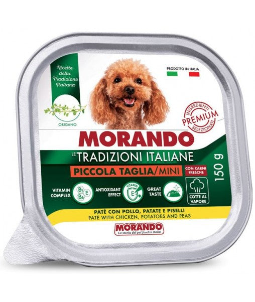 LE TRADIZIONI ITALIANE CANE PATE' 150GR  - MORANDO