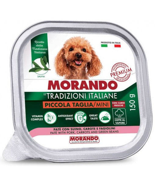 LE TRADIZIONI ITALIANE CANE PATE' 150GR  - MORANDO