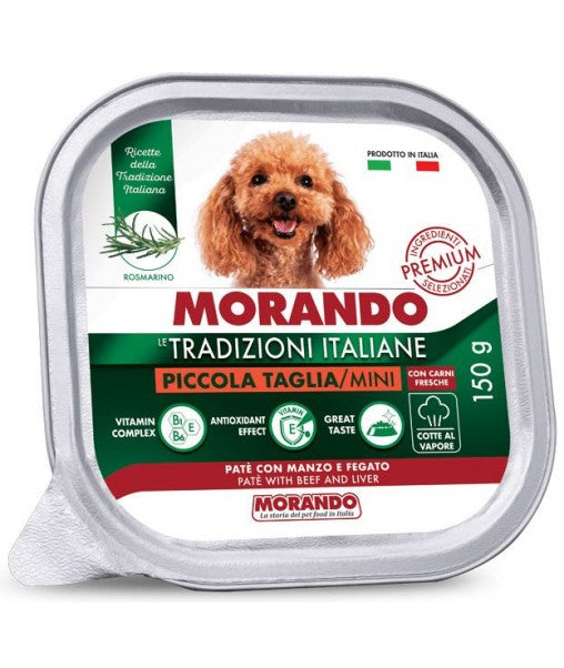LE TRADIZIONI ITALIANE CANE PATE' 150GR  - MORANDO