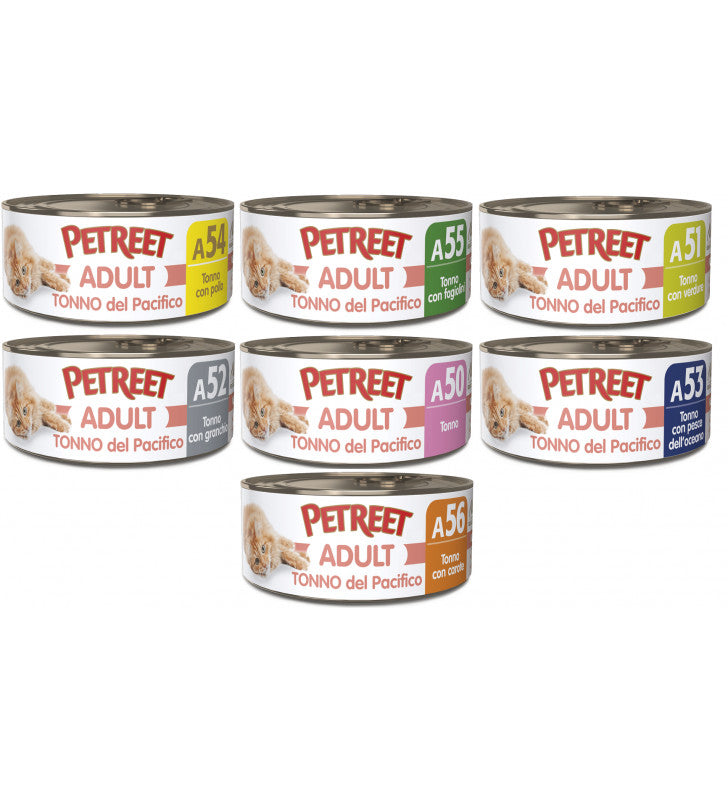 PETREET TONNO DEL PACIFICO JELLY 70gr