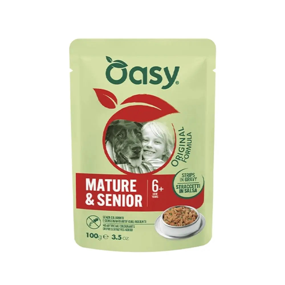 OASY DOG STRACCETTI IN SALSA BUSTA 100GR