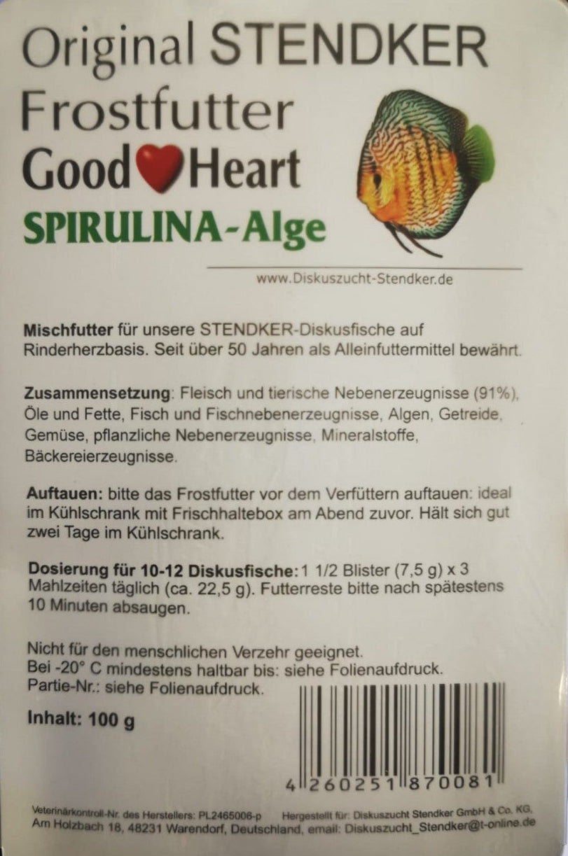 AMTRA FROST BLISTER STENDKER SPIRULINA