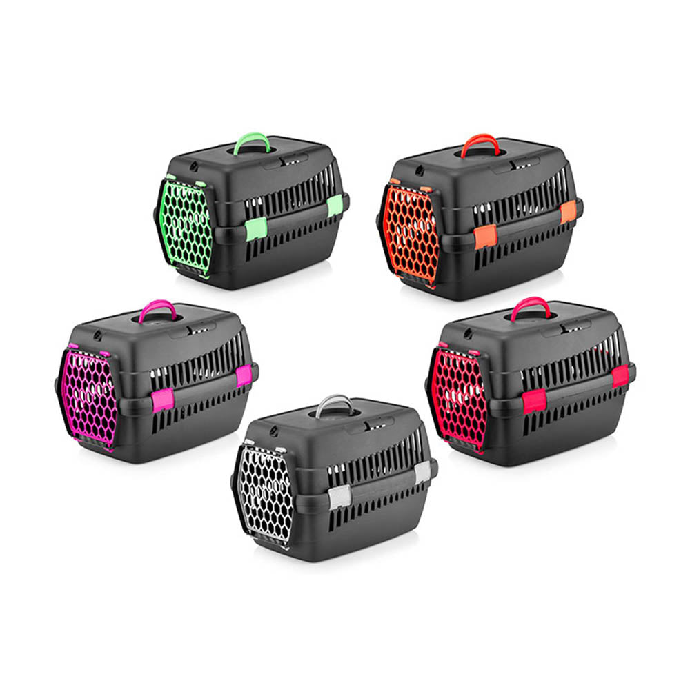 Trasportino in Plastica con Porta Fluo Medium