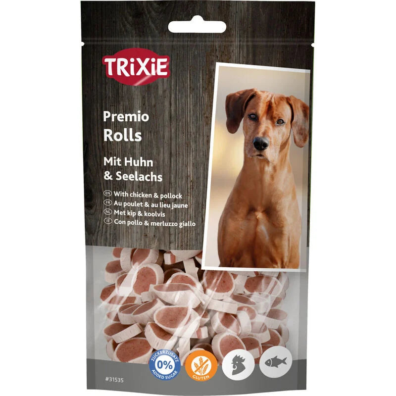TRIXIE PREMIO ROLLS POLLO 75GR