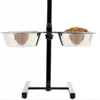 ZOLUX SUPPORTO REGOLABILE + 2 CIOTOLE INOX