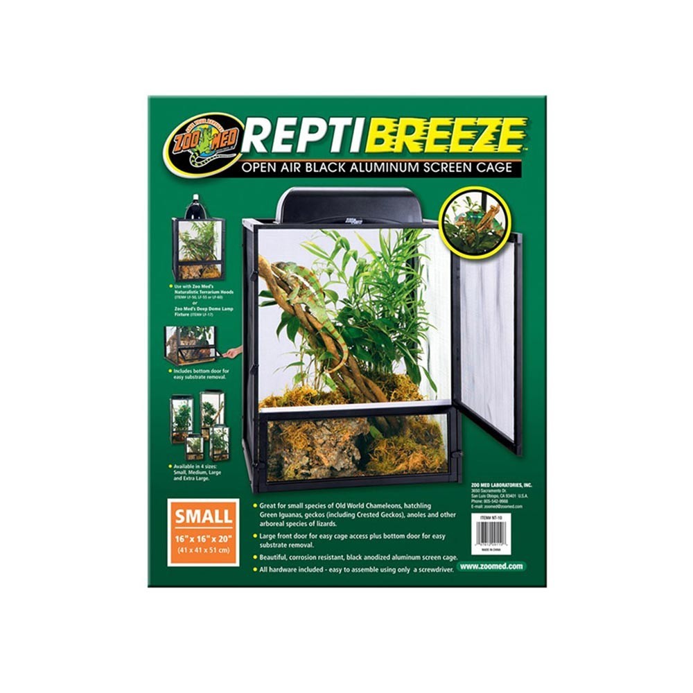 ZOOMED REPTIBREEZE NANO - GABBIA IN ALLUMINIO